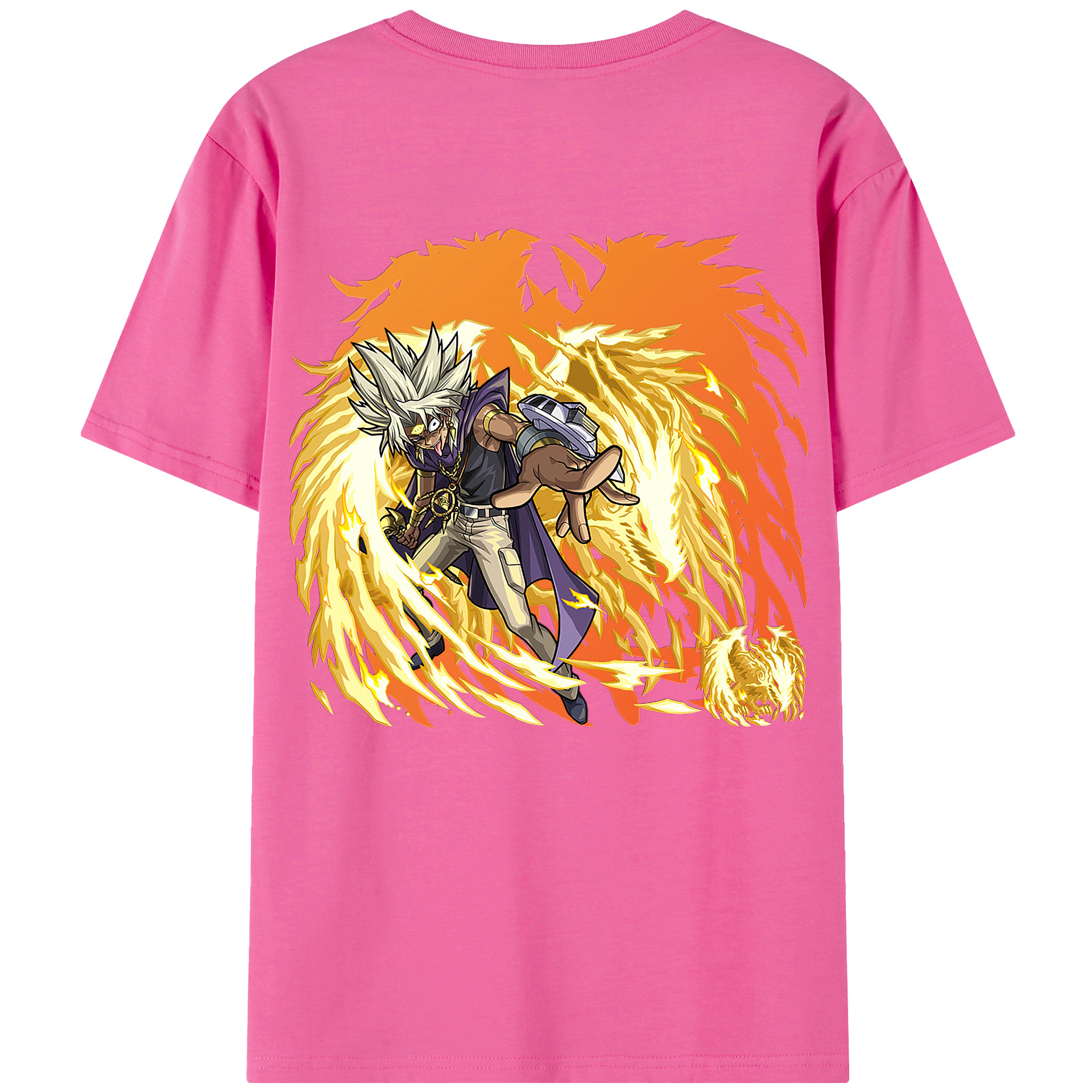 （画像用） 遊☆戯☆王 Yu-Gi-Oh! レディース半袖Tシャツ(バックプリント)